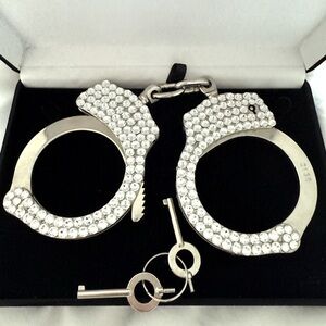 Swarovski crystal handcuffs
By Coco de Mer